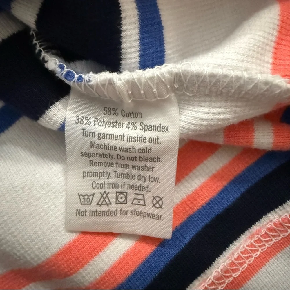 Janie and Jack Striped‎ Sleeveless Dress 18–24M Peter Pan Collar Nautical